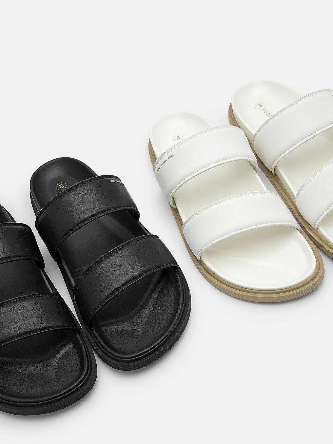 Repedro Recycled Leather Slide Sandals