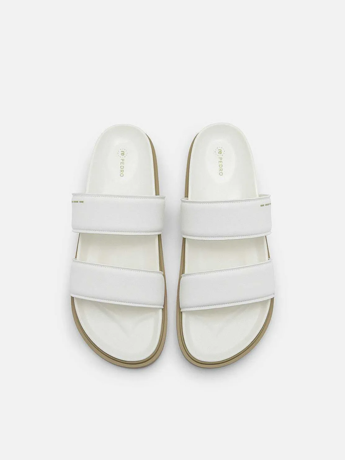 Repedro Recycled Leather Slide Sandals