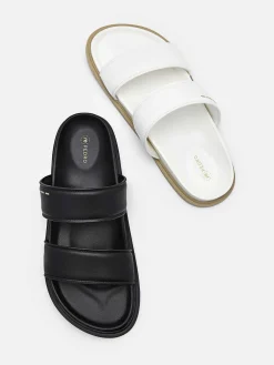 Repedro Recycled Leather Slide Sandals