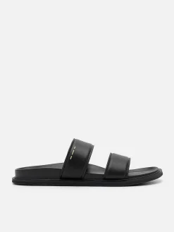 Repedro Recycled Leather Slide Sandals