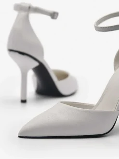 Serena Leather Heel Pumps