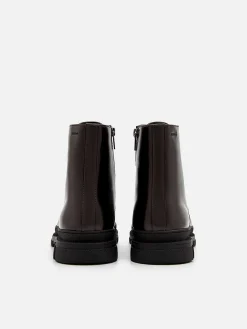Side-Zip Ankle Boots