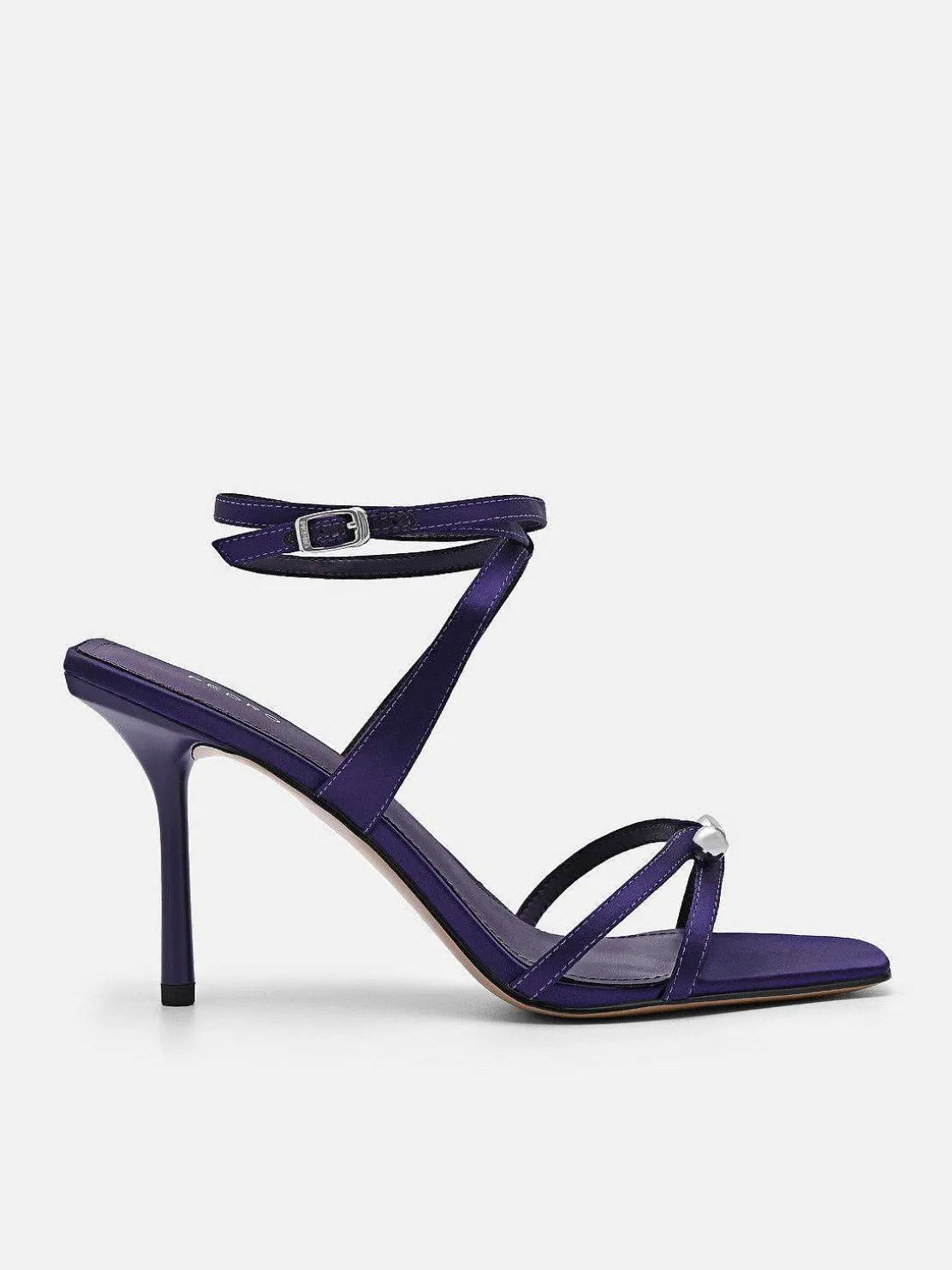 Sofia Leather Heel Sandals