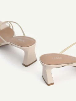 Strappy Toe Loop Heel Sandals