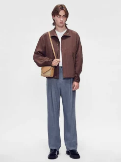 Taper Canvas Boxy Sling Bag