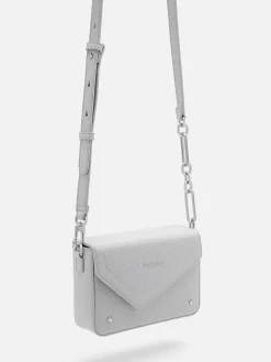 Taper Leather Boxy Sling Bag