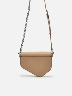 Taper Leather Mini Sling Bag