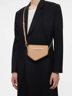 Taper Leather Mini Sling Bag