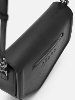 Taper Leather Mini Sling Bag