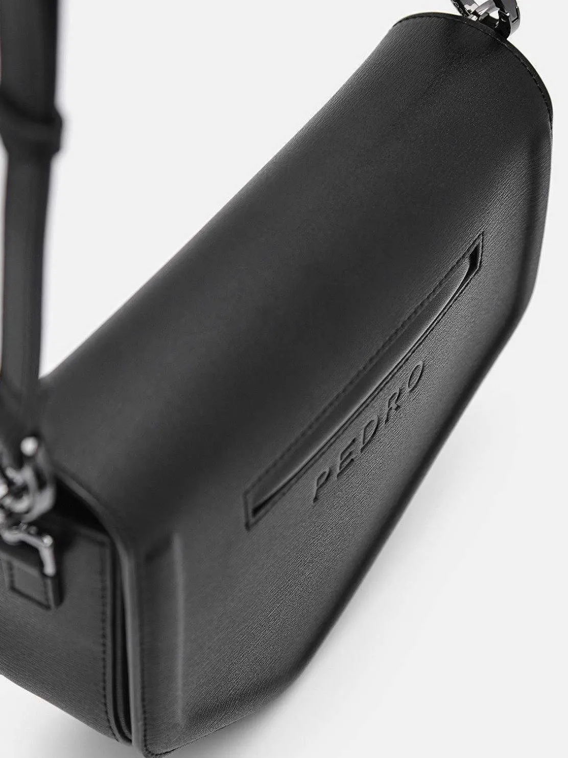 Taper Leather Mini Sling Bag