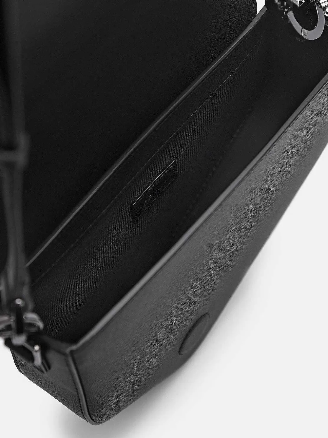 Taper Leather Mini Sling Bag
