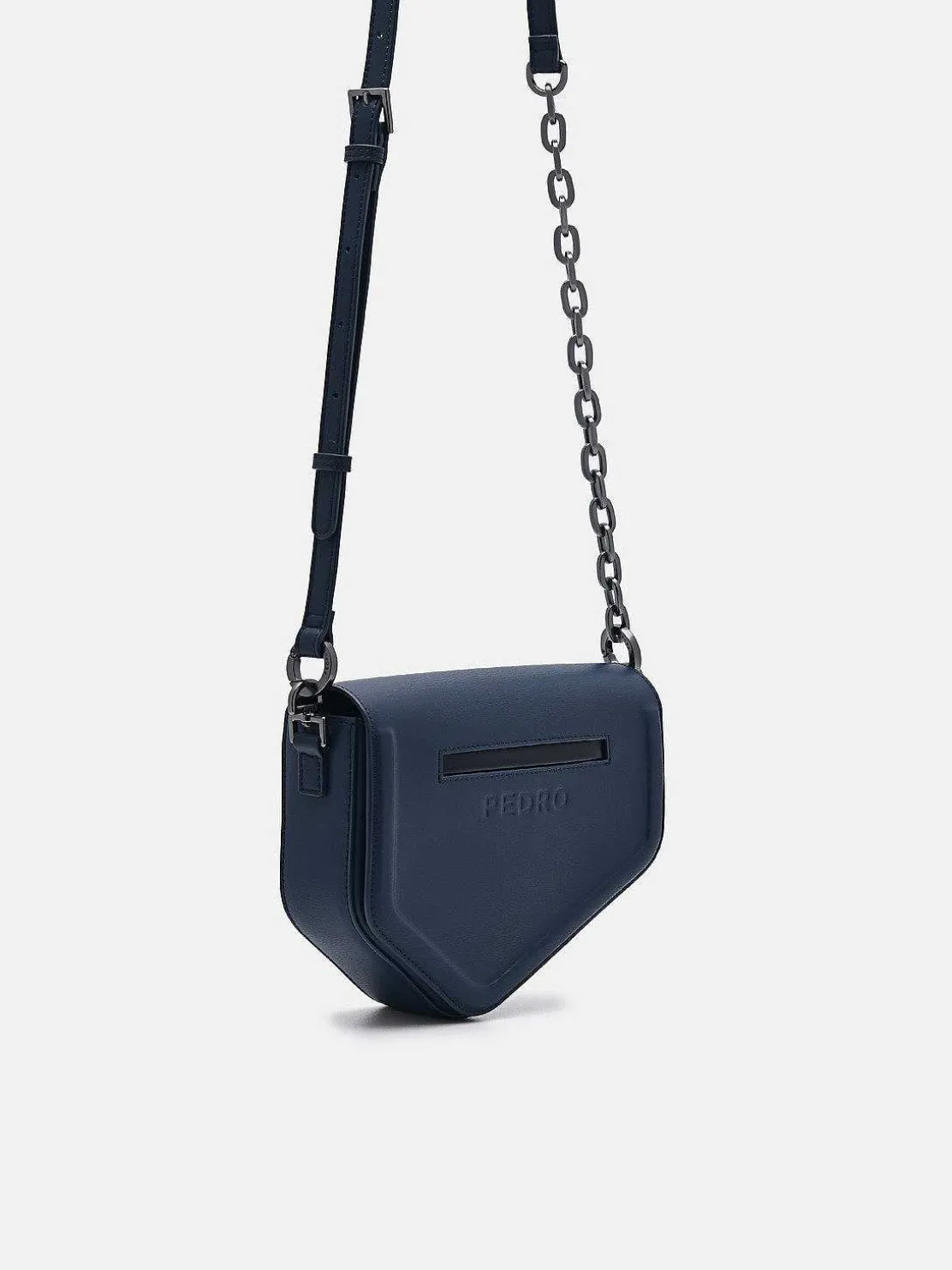 Taper Leather Mini Sling Bag