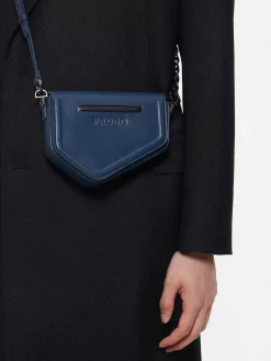 Taper Leather Mini Sling Bag
