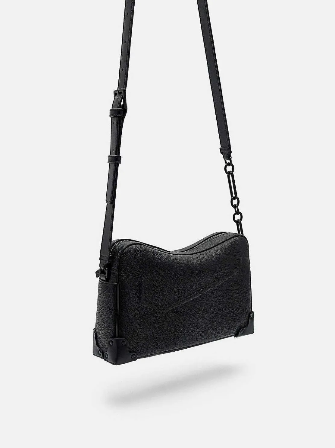 Taper Leather Sling Bag