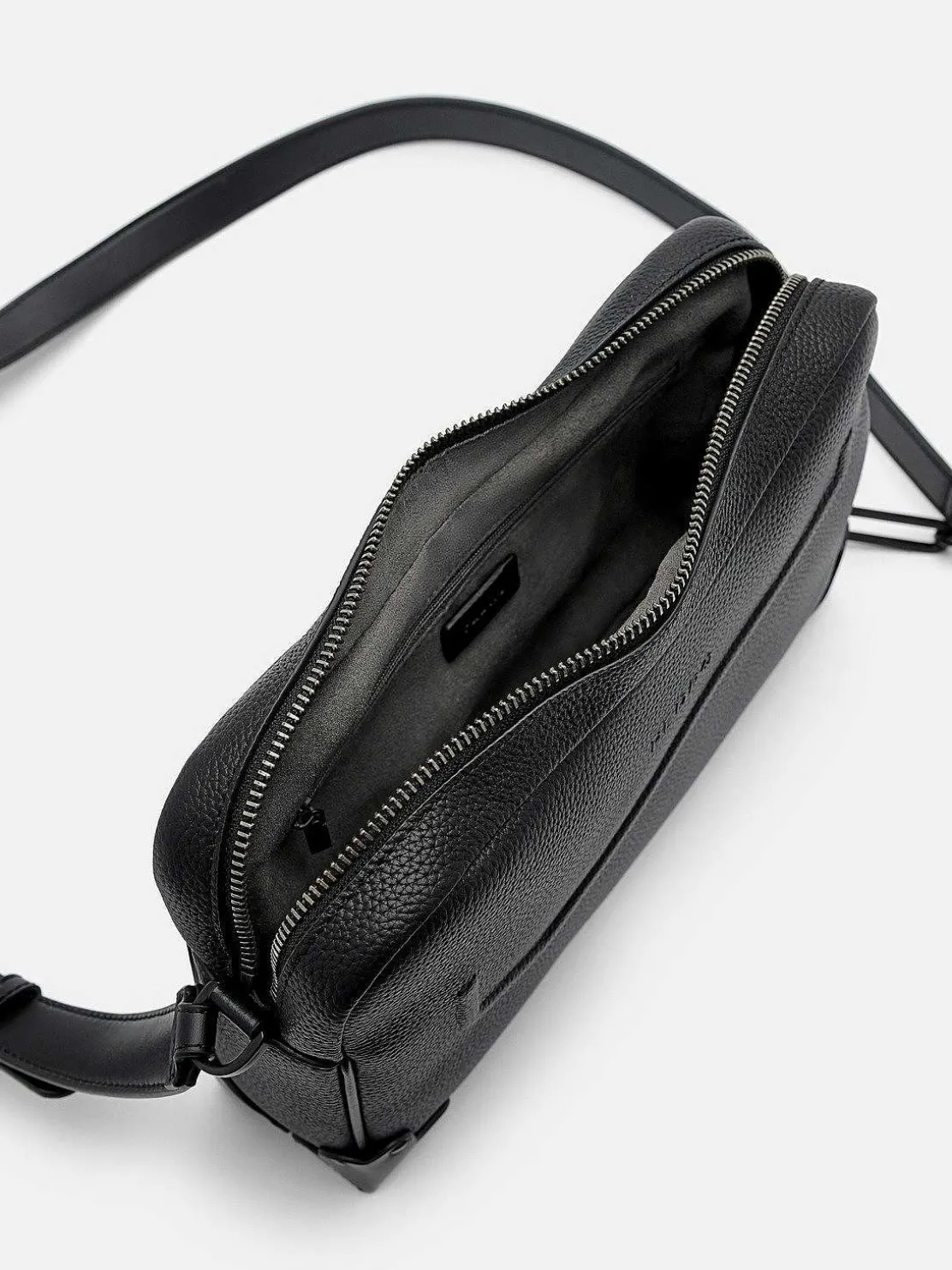 Taper Leather Sling Bag