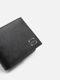 Textured Leather Wallet
