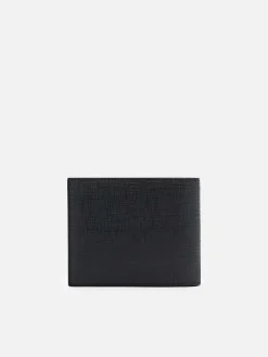 Textured Leather Wallet