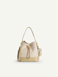 Tweed Bucket Bag