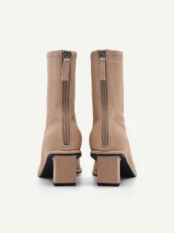 Vanessa Denim Ankle Boots