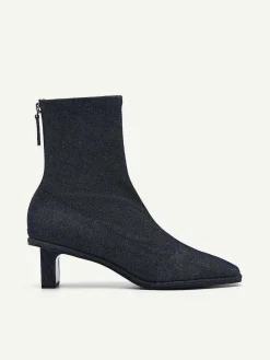 Vanessa Denim Ankle Boots